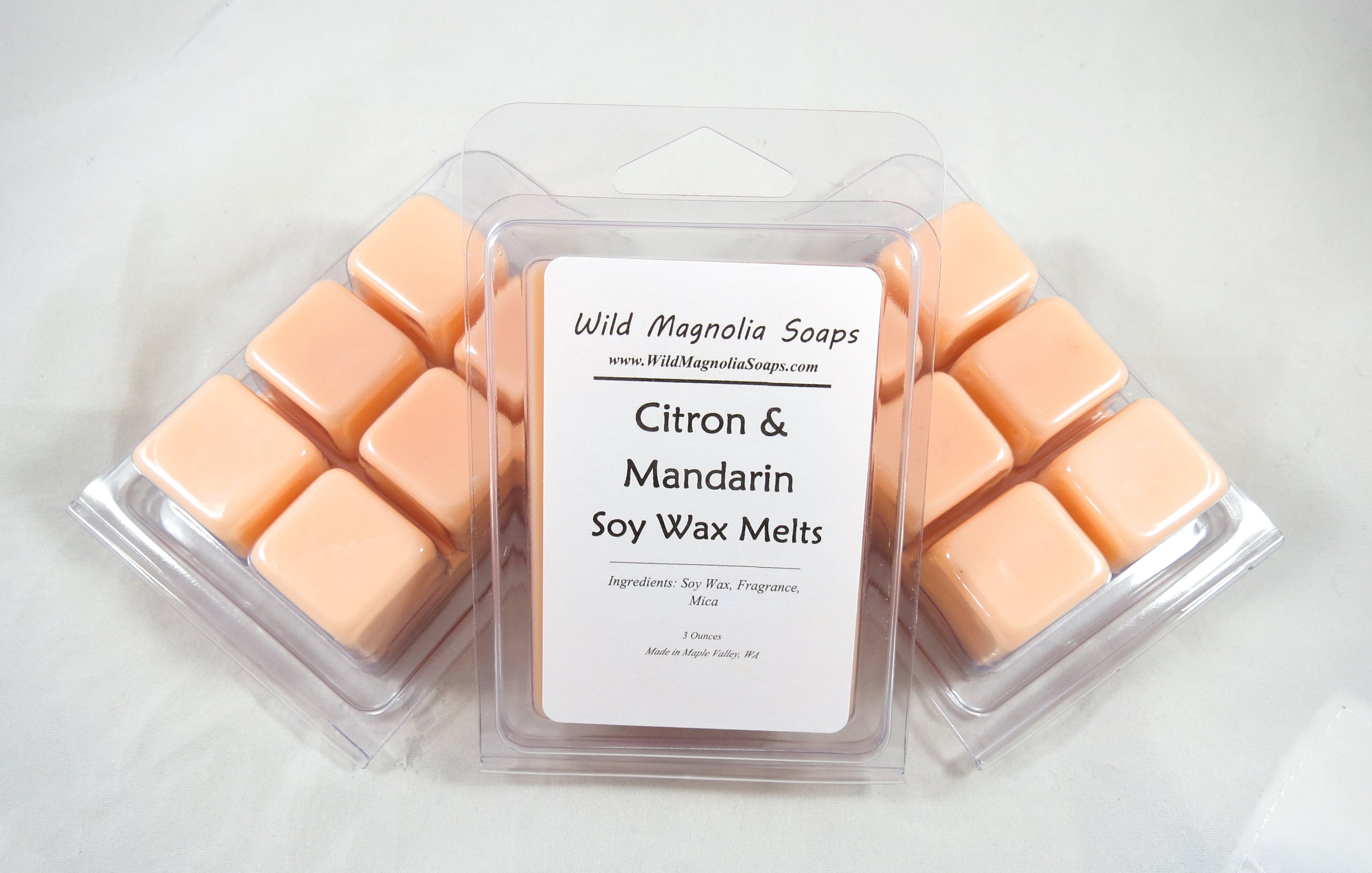 Citron And Mandarin Soy Wax Melts, highly scented wax melts, handmade  melts, fresh scent. Explore Now!