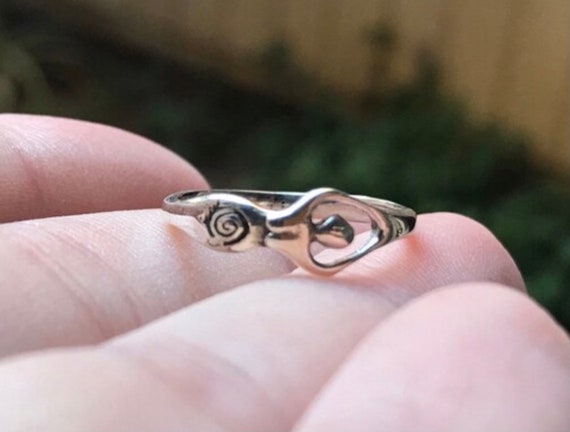 Fertility Goddess Ring • 925 Sterling Silver • Meaningful Motherhood Gift • IVF Support & Symbolic Talisman