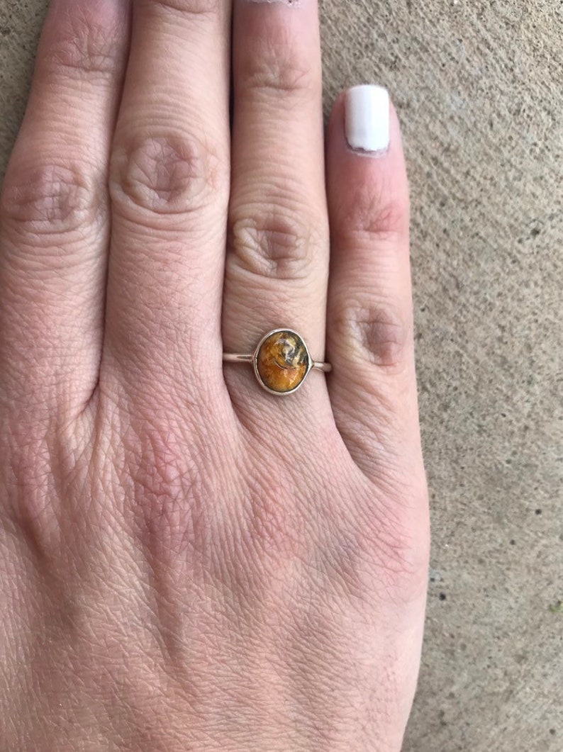 Natural Amber Dark Silver Sterling \u2022 Brown Stone Orange Raw Boho friend \u2022 Ring Sale Handmade \u2022 Wedding Engagement gift\u2022 Mothers Day GIft