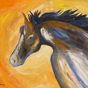 Abstract Horse