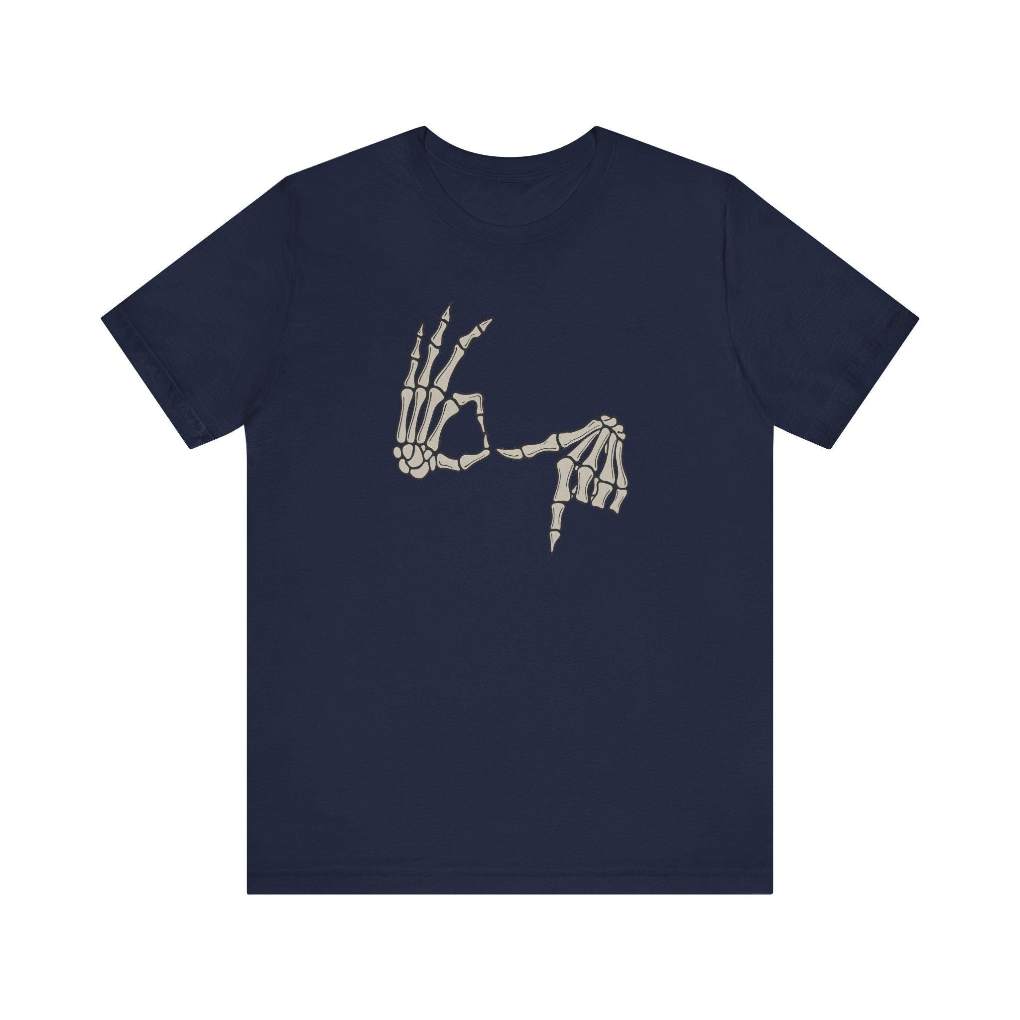 Skeleton Hands 67 T-shirt, Funny Halloween Shirt, Spooky Season