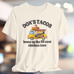 Trump Chickens Out Taco Shirt, Anti-Trump Taco Tshirt, Don&#39;s Tacos Protest Tee, Political Funny, Resist Fascism, Democratic 86 Anti Trump