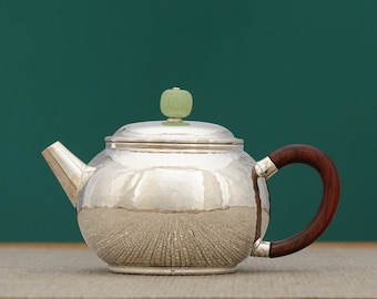 Pure Silver 999 Handmade Teapot 140ml F4270