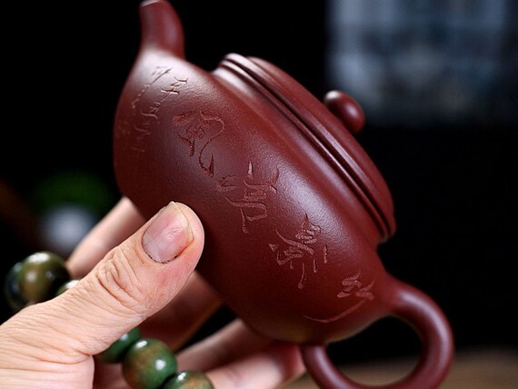 Handmade Yixing Zisha Clay Teapot F3771 290ml Etsy