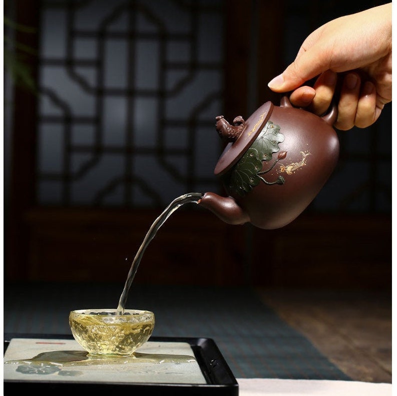 Handmade Yixing Zisha Clay Teapot F0139 355ml Etsy
