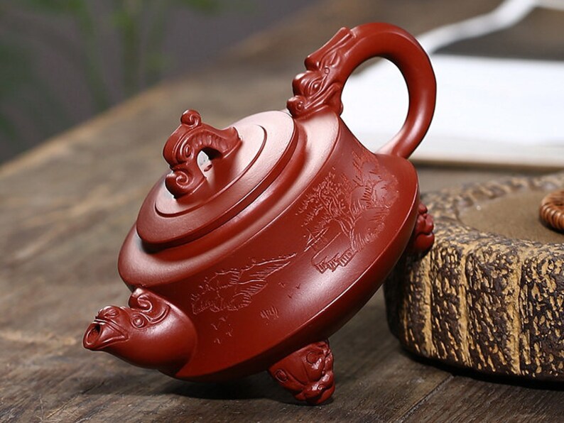 Handmade Yixing Zisha Clay Teapot F1907 280ml