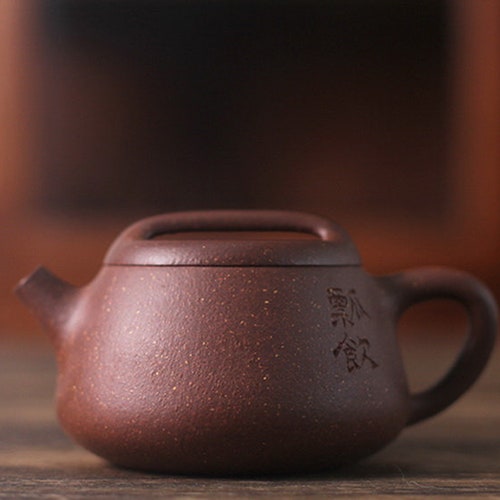 115cc Chinese Yixing Handmade Zisha Jiang Po Clay Teapot Etsy