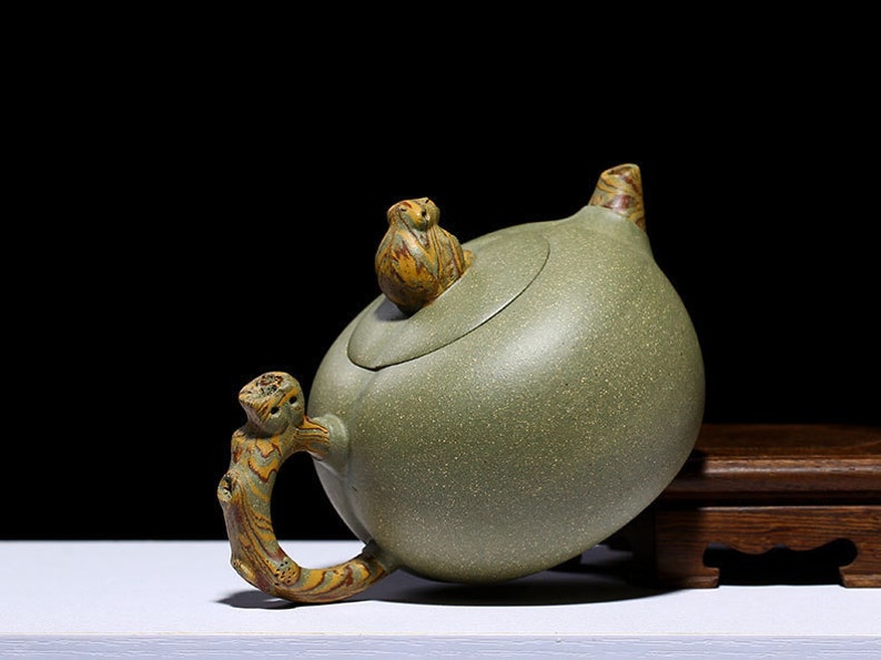 Handmade Yixing Zisha Clay Tea Set Teapot With Four Teacups Etsy