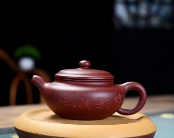 Handmade Yixing Zisha Clay Teapot F3771 290ml
