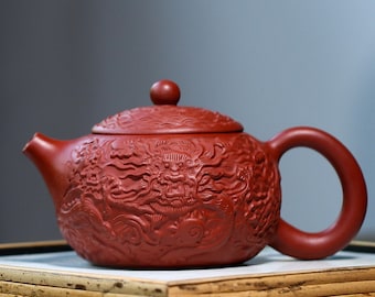 Handmade Yixing Zisha Clay Teapot F2116 300ml