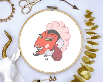 Powerpuff Girls HIM Cross Stitch Pattern PDF Download
