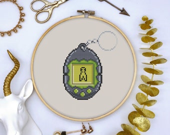 Tamagotchi Fresno Nightcrawler Cross Stitch Pattern PDF Download