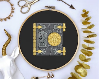 The Mummy Book of the Dead Cross Stitch Pattern PDF Download