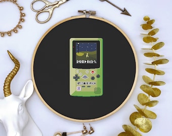 Fresno Nightcrawler Gameboy Cross Stitch Pattern PDF Download