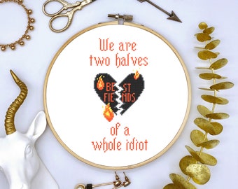 Best Fiends Cross Stitch Pattern PDF Download