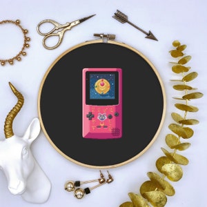 Sailor Moon Gameboy Cross Stitch Pattern PDF Download