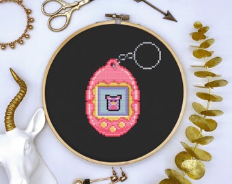 Tamagotchi Furby Cross Stitch Pattern PDF Download