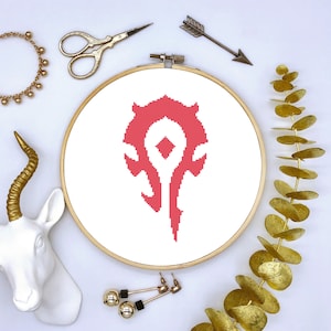 Horde Symbol Cross Stitch Pattern PDF Download