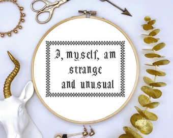Lydia Deetz Cross Stitch Pattern PDF Download