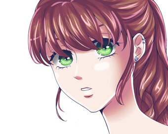 Anime Art Commission Etsy