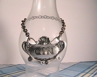 1 X Decanter Metal Tag