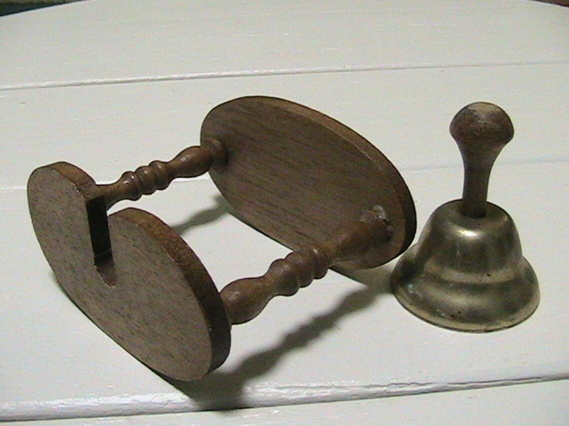 Bells Ringing Call Bell Vintage Hand Held Call Bell with Etsy