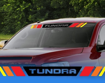 Vintage Old Style TRD Parabrezza Banner Vinyl Decal Sticker per Tundra