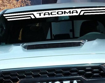 Stripe Sport Windshield Banner Vinyl Decal Sticker for Tacoma