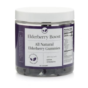 Elderberry Boost Gummies (60 count)