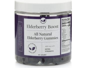 Elderberry Boost Gummies (60 count)