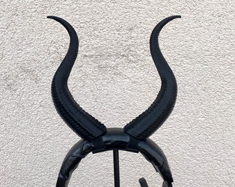 Gothic Witch Demon HORNS for Headphones, Curved devil Headset Accessories add-ons, goth horns gamer Cosplay, Gaming Streaming Props gifts