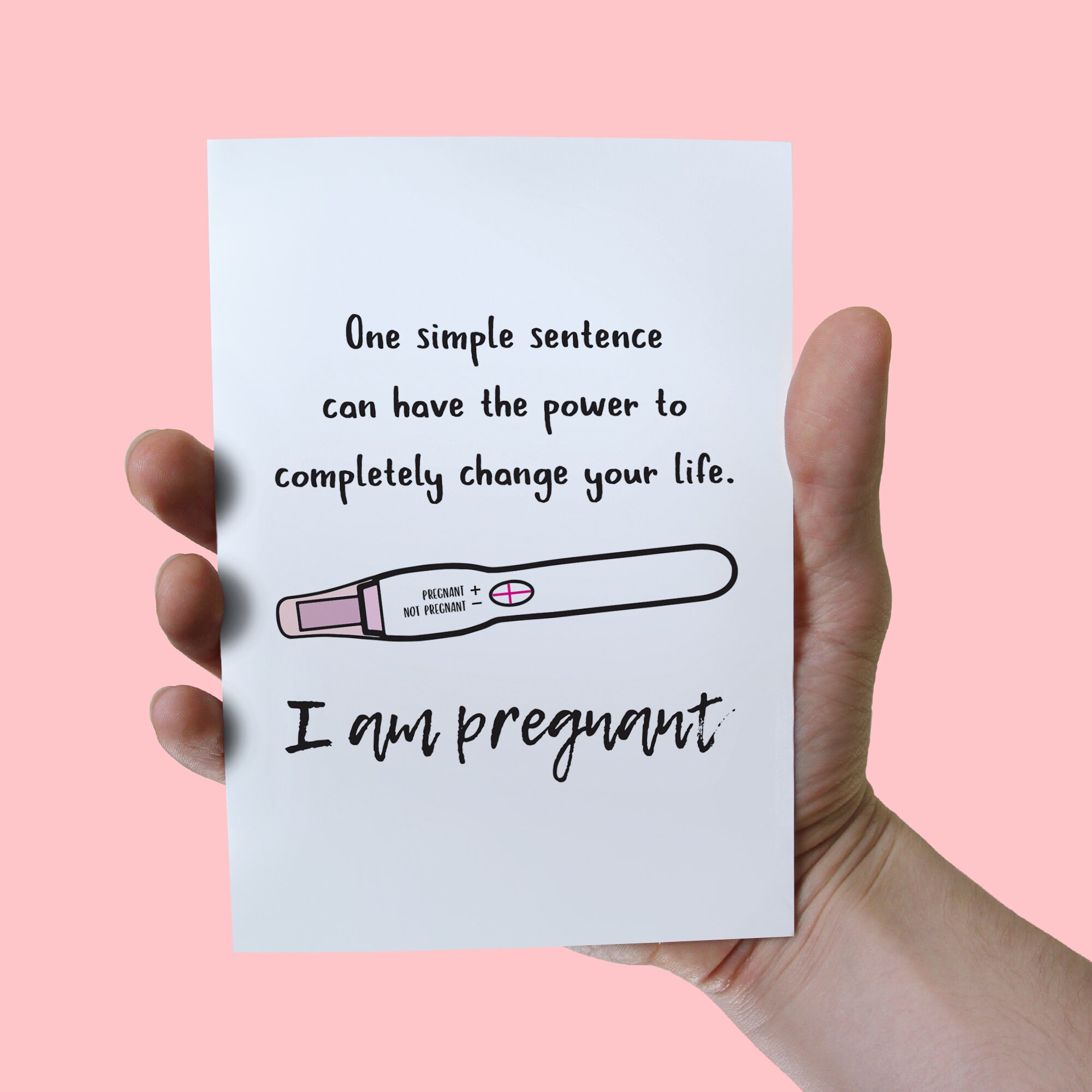 Printable Pregnancy cards new baby card expecting mom | Etsy