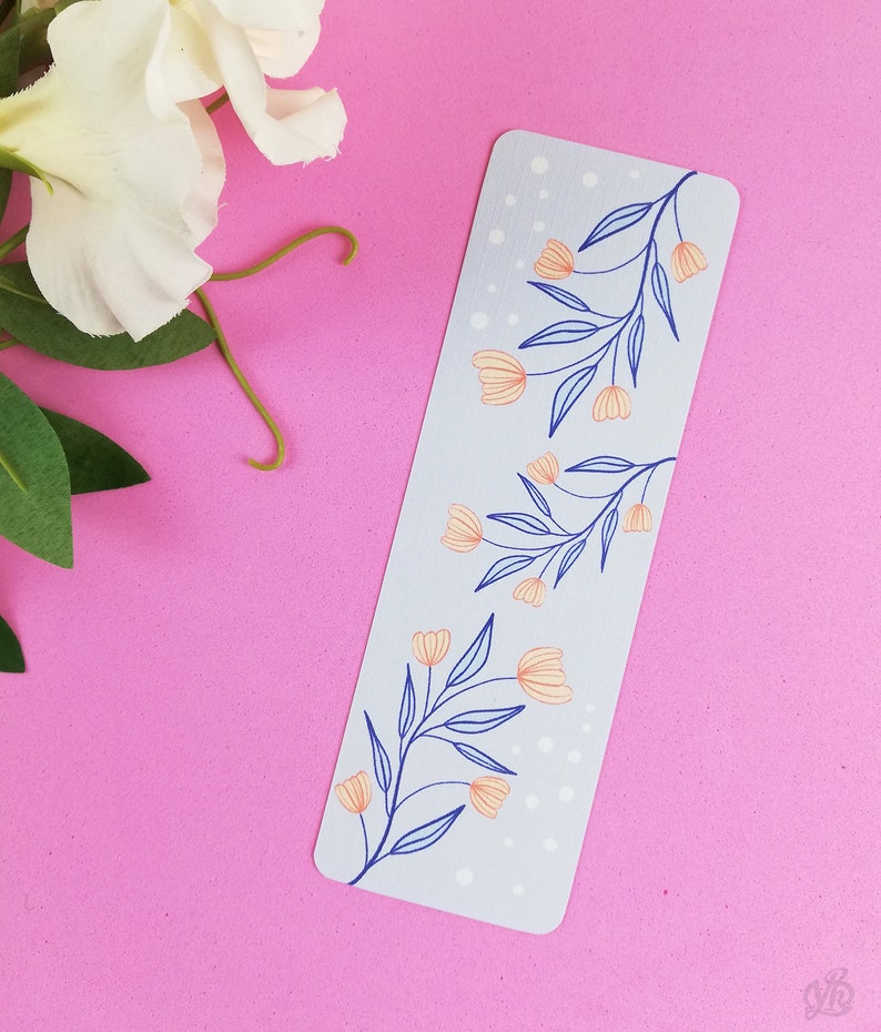 Floral Bookmark Wedding Party Favors Book Lover Gift Ideas Etsy