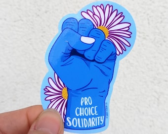 Adesivo impermeabile in vinile per laptop, solidarietà politica femminista pro-scelta