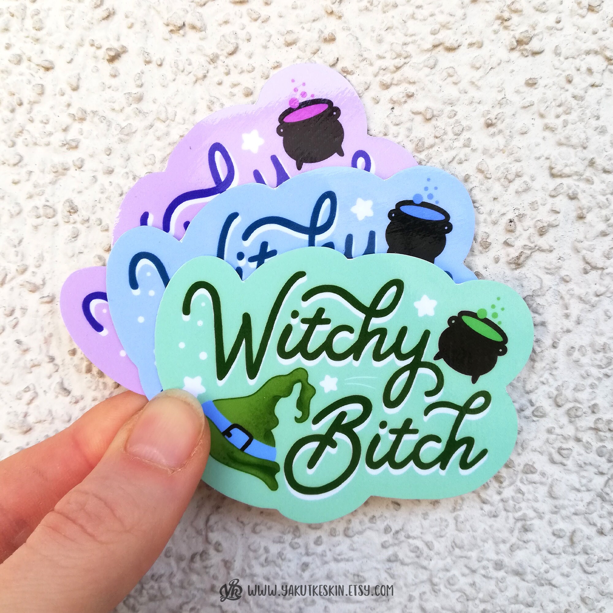 wicca sticker,green witch nature witch sticker earth withch laptop decal witch vinyl decal witch laptop decal earth witch vinyl sticker