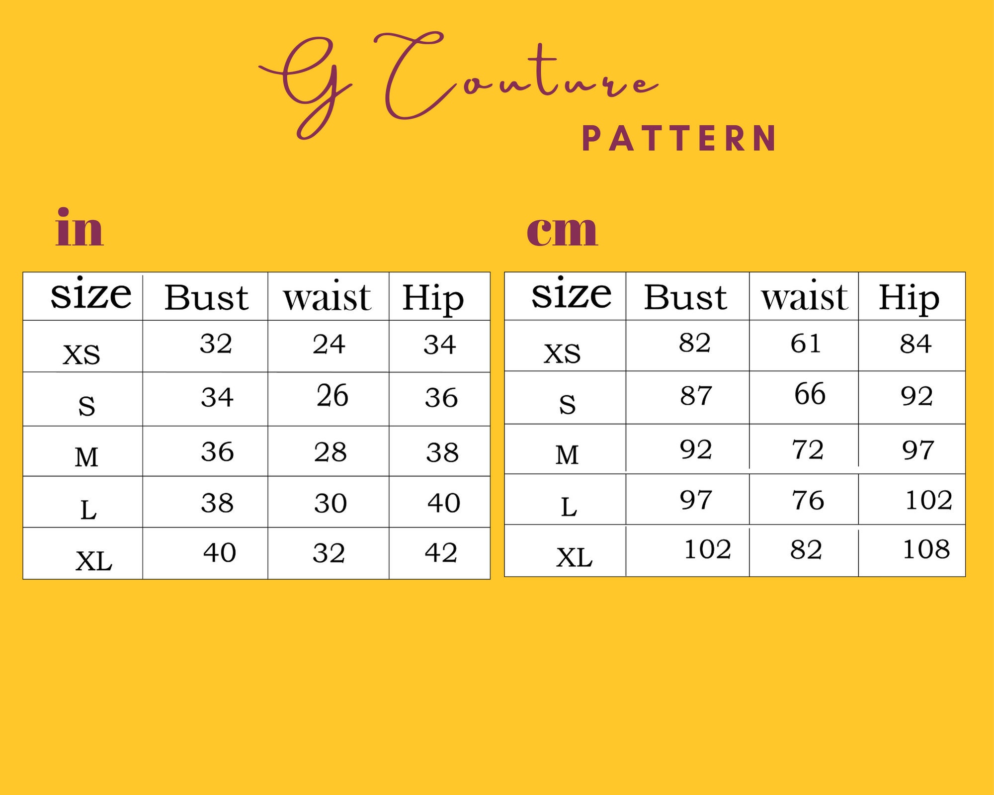 Smock Dress Sewing Pattern for Women Size XS XL Pdf Pattern for ...