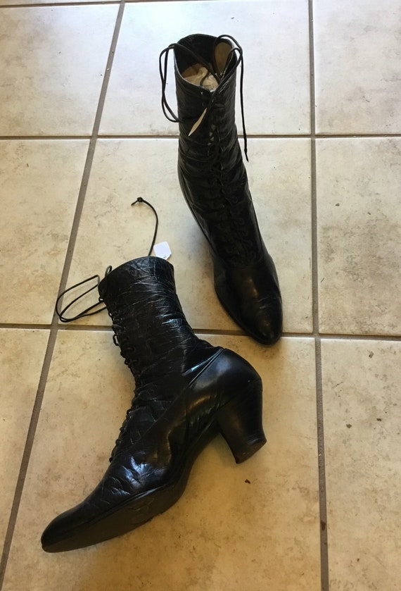 Victorian High Top Boots