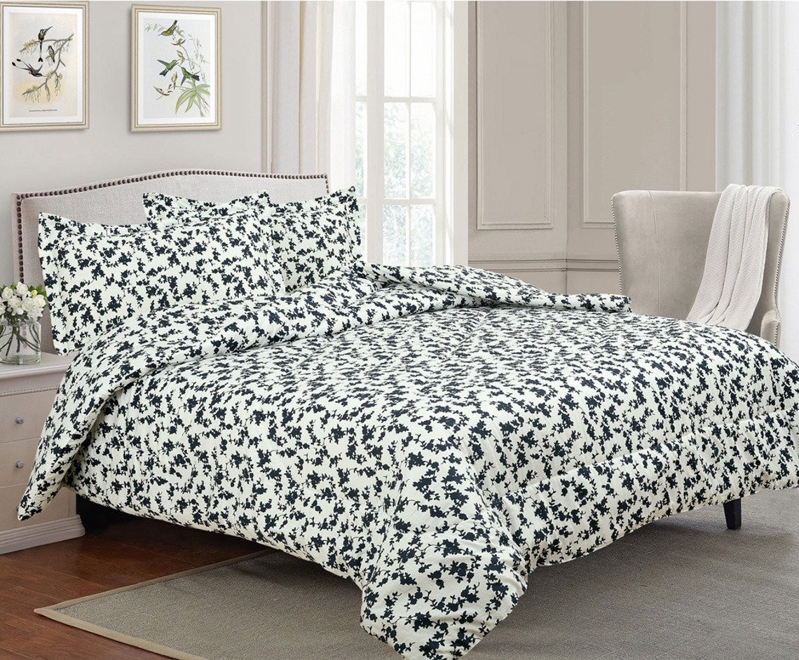 Studio 35 Comforter Set 100 Cotton KING SIZE 3 Pieces Etsy