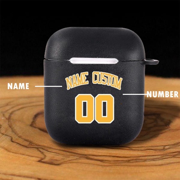 Custom Basketball Airpod Case-Personalized Airpod Pro Case-Airpods Pro 2 Case-Boyfriend Gift-Christmas Gifts-Shockproof Airpods-Gift For Him
