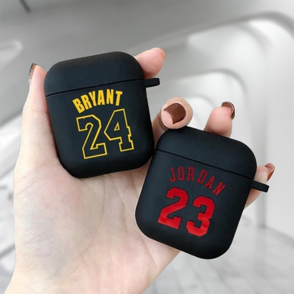 Caja de Airpod de baloncesto personalizada - Caja Airpod Pro personalizada - Caja Airpods Pro 2 - Regalo de novio - Regalo para él - Caja Airpods