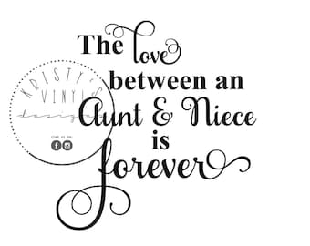 Crazy Aunt And Niece Quotes Aunt And Niece Svg | Etsy