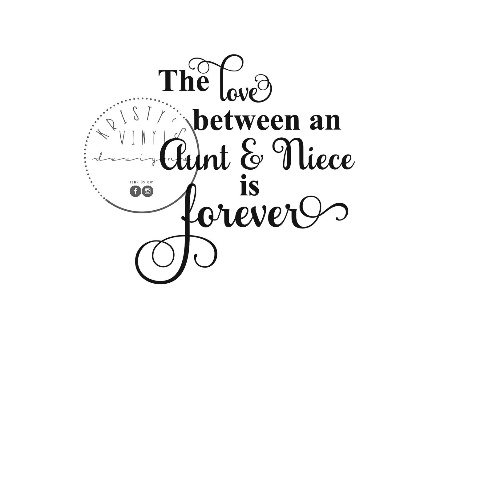 Free Free 149 Love My Aunt Svg SVG PNG EPS DXF File