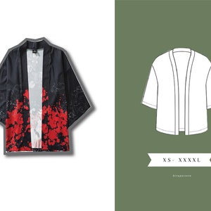 Kimono - Unisex PDF Sewing Pattern