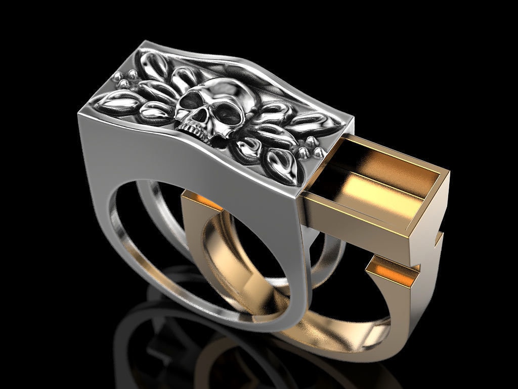 Snuff Spoon Ring 