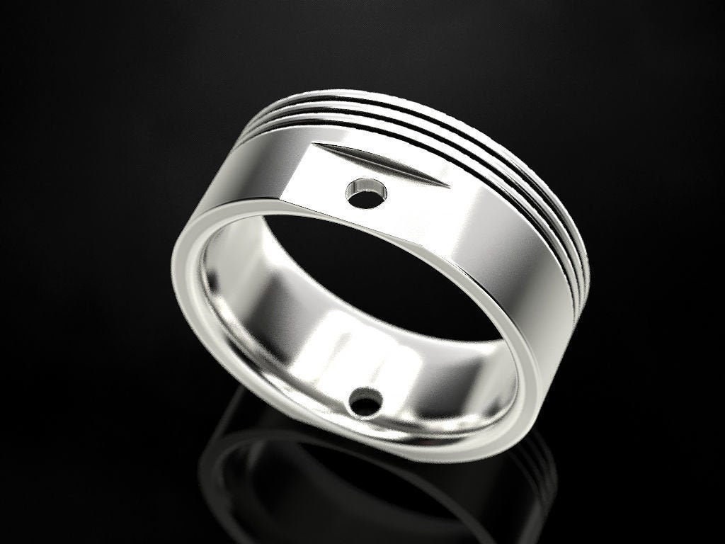 Mechanic wedding ring best sale