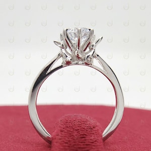 Kaninring Kaninförlovningsring Kaninring Kaninring Kaninförlovningsring 925 sterlingsilver Kanin Kaninvigselring Kaninsmycken