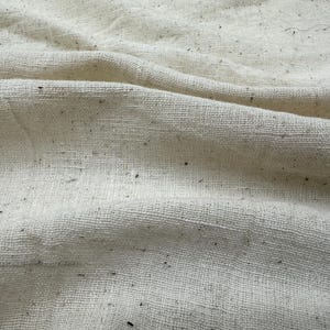 Organic cotton cloth, Hand spun, hand woven heirloom Kala Cotton fabric