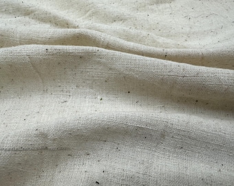 Chiffon en coton biologique, filé à la main, tissu en coton Kala héritage tissé à la main