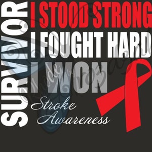 Stroke Survivor SVG