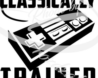 Classically Trained Gaming Graphic